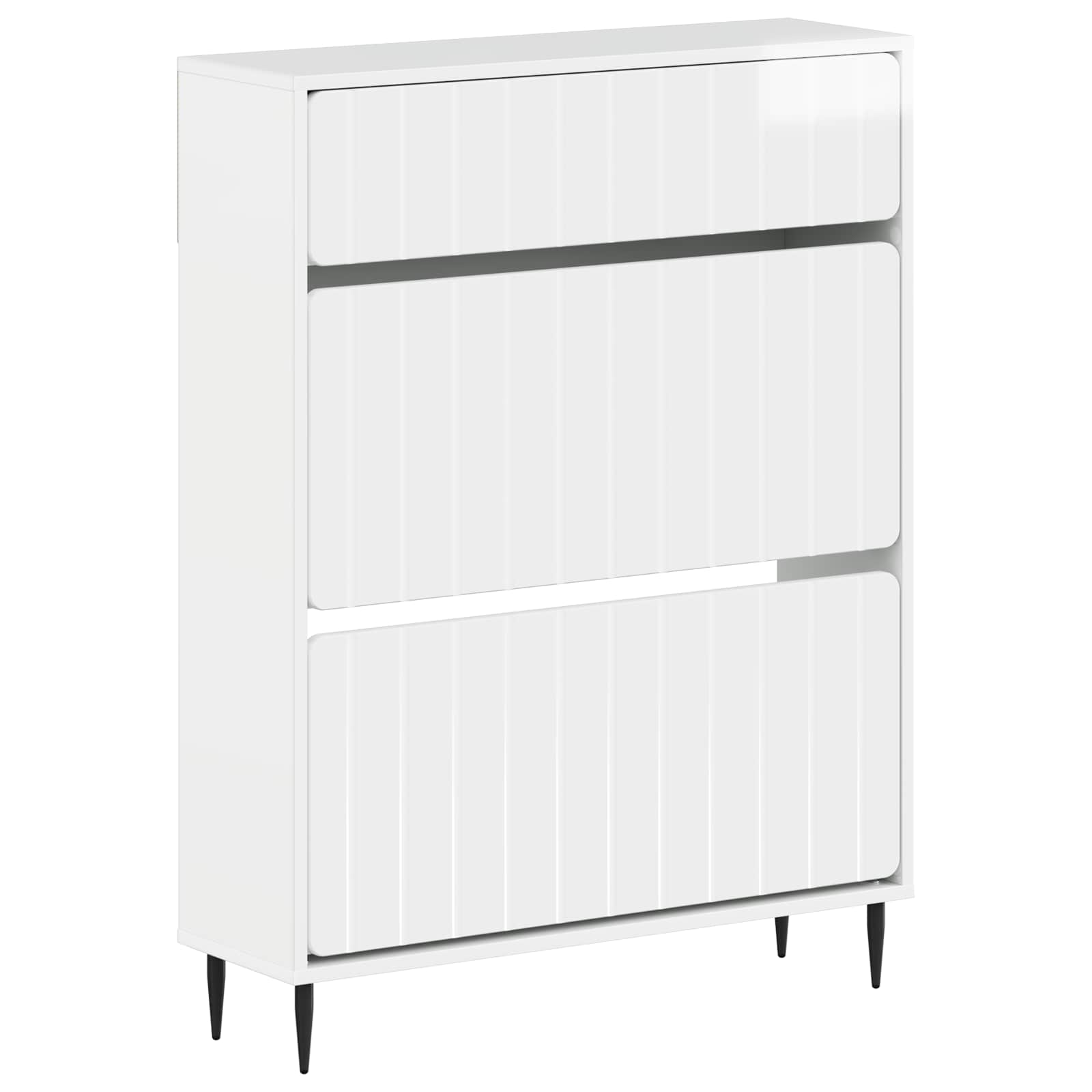 vidaXL Szafka na buty ZWOLLE 78 x 24 x 103 cm Drewno inżynieryjne