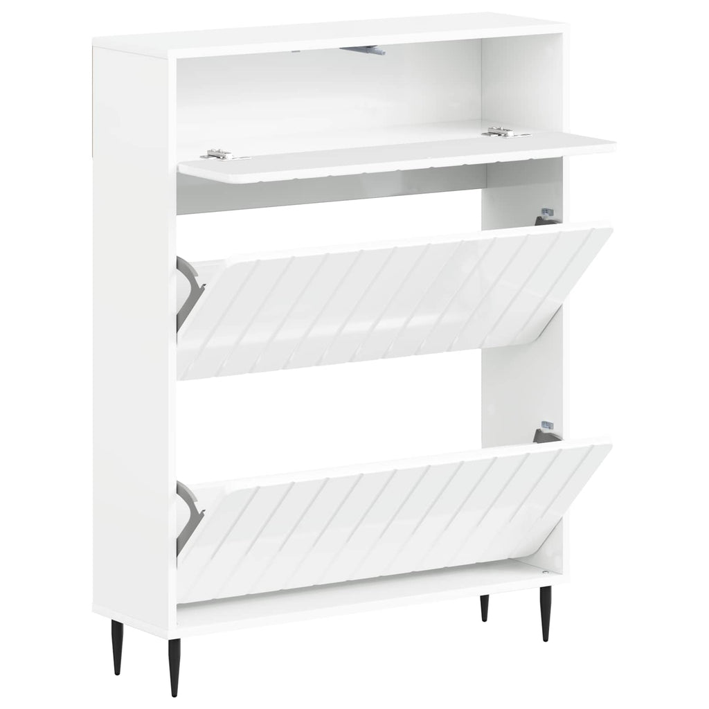 vidaXL Szafka na buty ZWOLLE 78 x 24 x 103 cm Drewno inżynieryjne