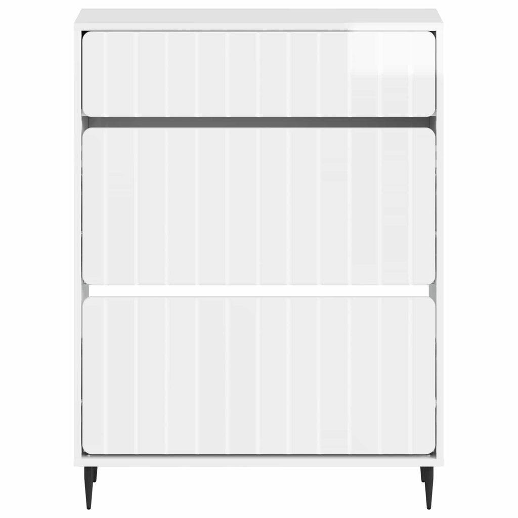 vidaXL Szafka na buty ZWOLLE 78 x 24 x 103 cm Drewno inżynieryjne