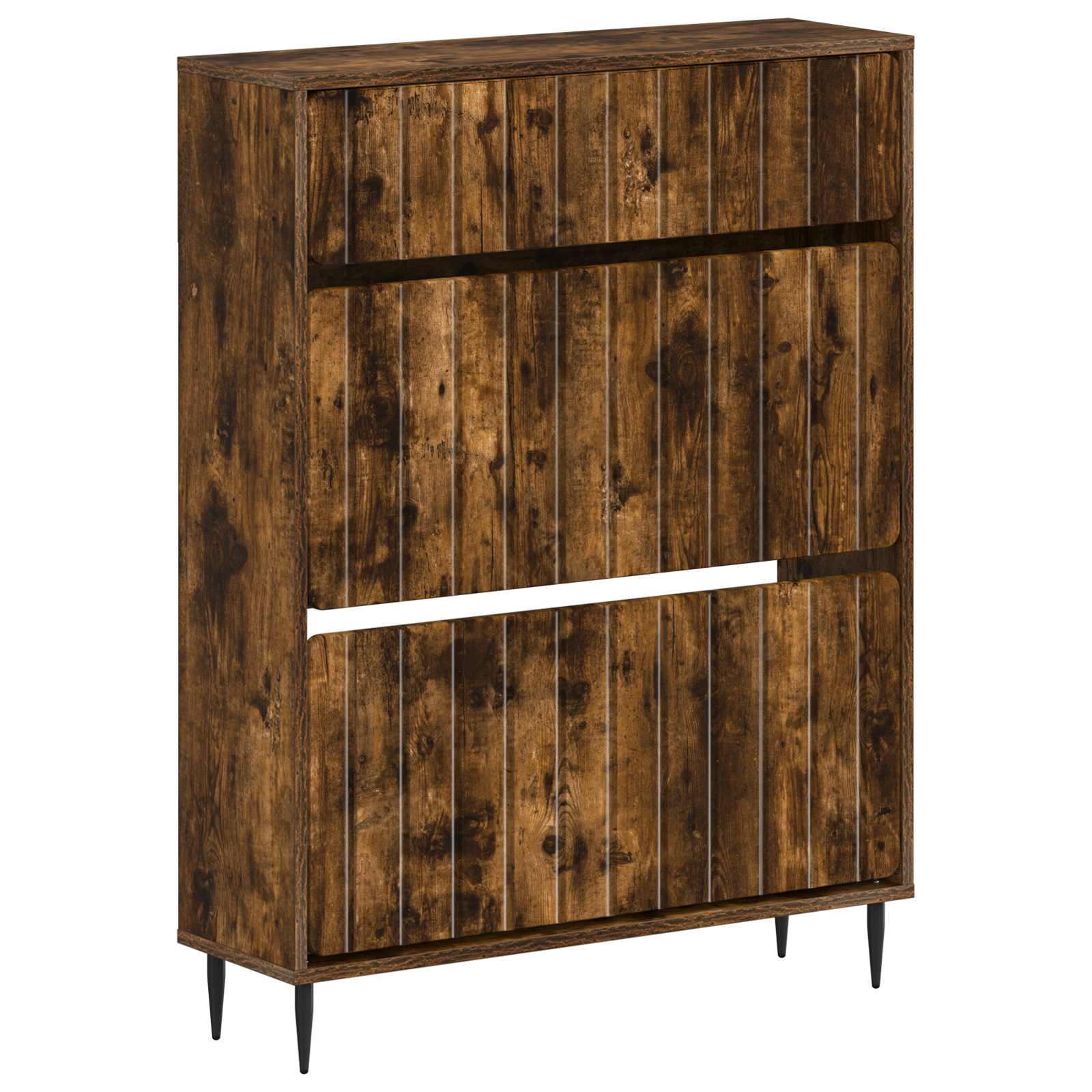 vidaXL Szafka na buty ZWOLLE 78 x 24 x 103 cm Drewno inżynieryjne