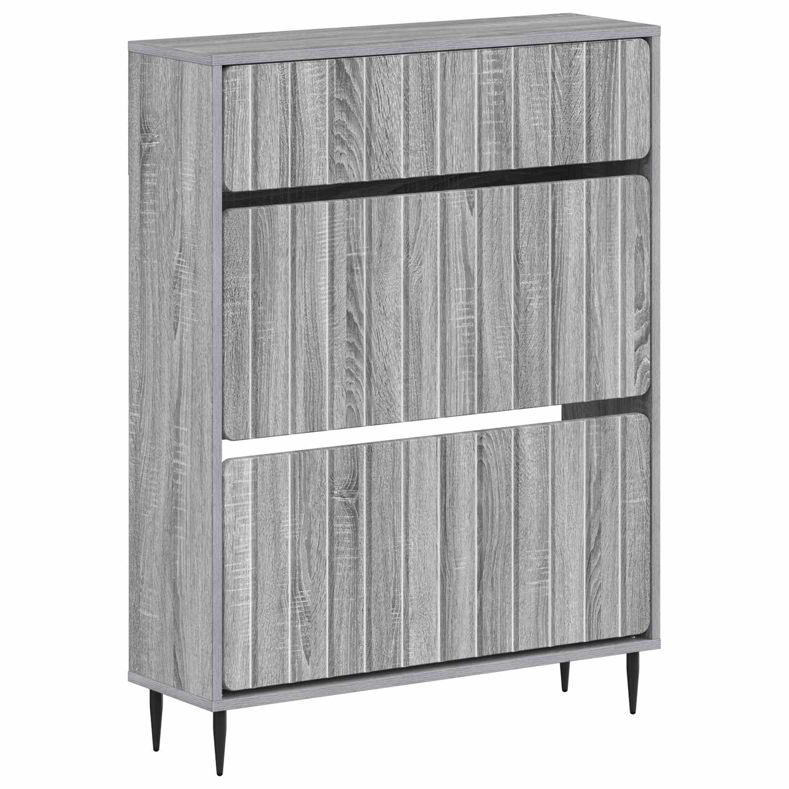 vidaXL Szafka na buty ZWOLLE 78 x 24 x 103 cm Drewno inżynieryjne