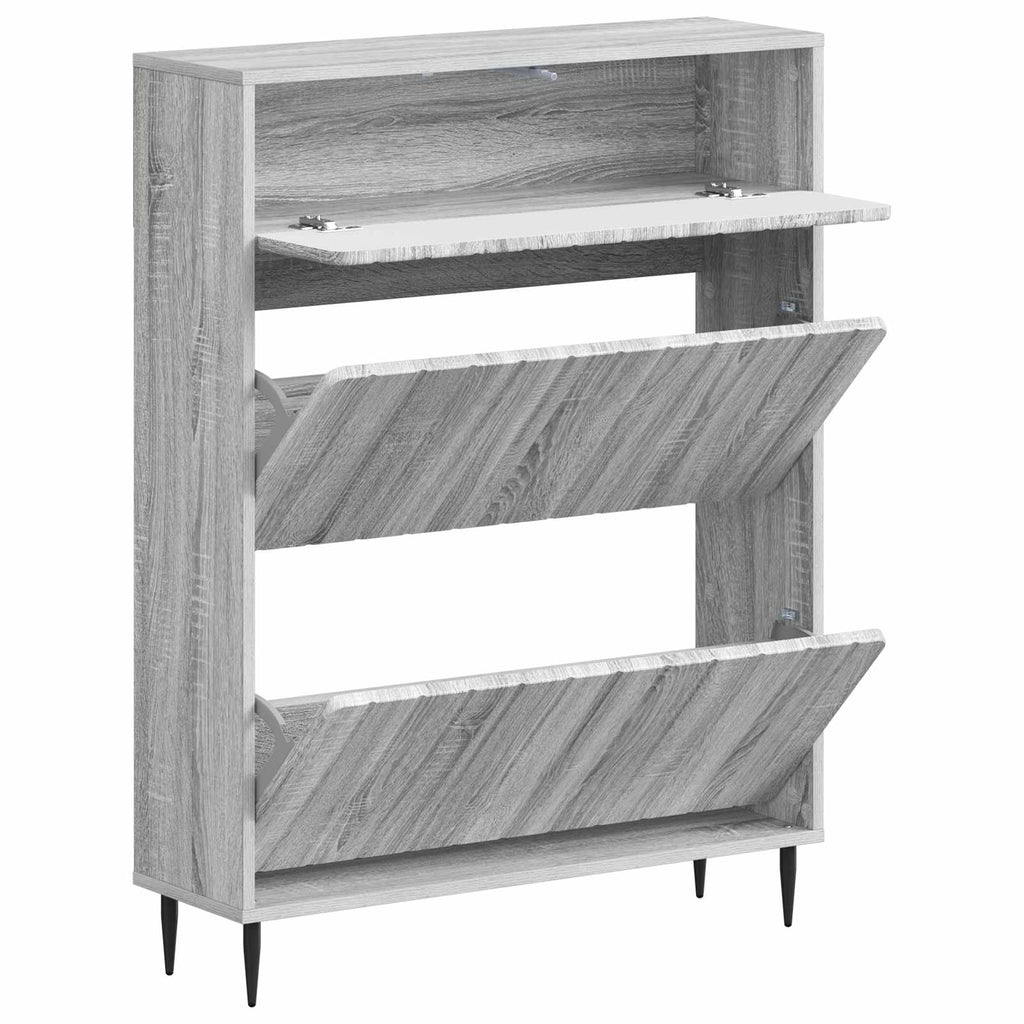 vidaXL Szafka na buty ZWOLLE 78 x 24 x 103 cm Drewno inżynieryjne