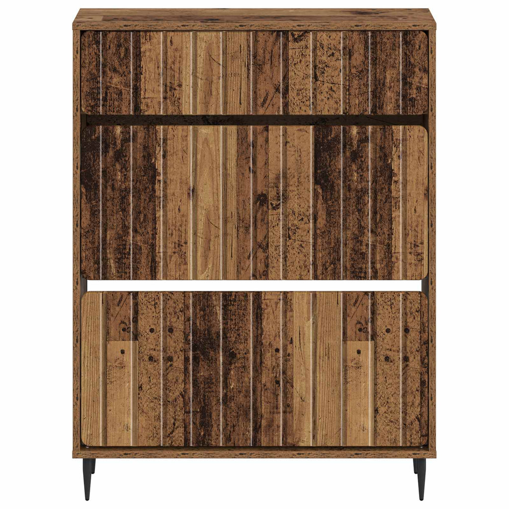 vidaXL Szafka na buty ZWOLLE 78 x 24 x 103 cm Drewno inżynieryjne