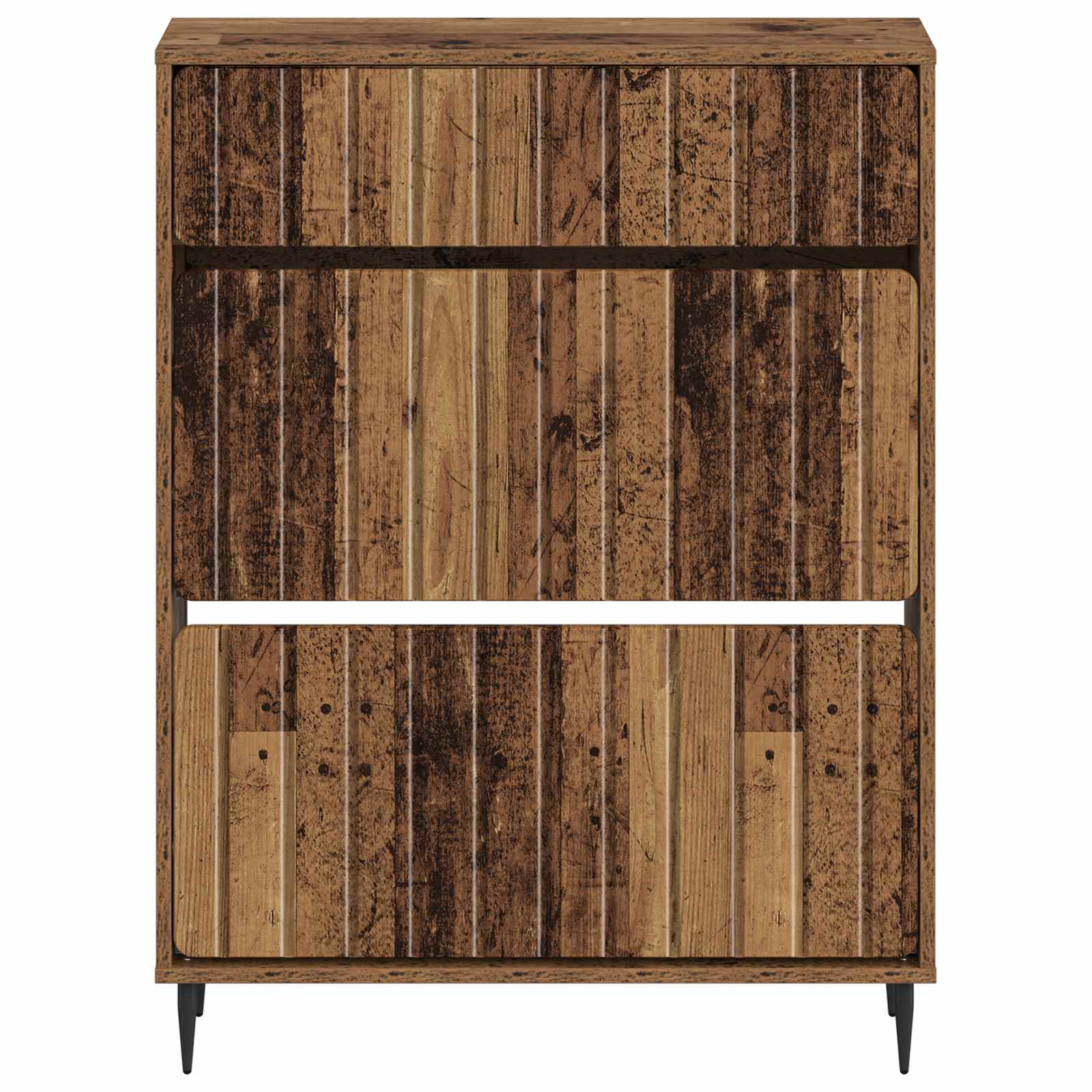 vidaXL Szafka na buty ZWOLLE 78 x 24 x 103 cm Drewno inżynieryjne