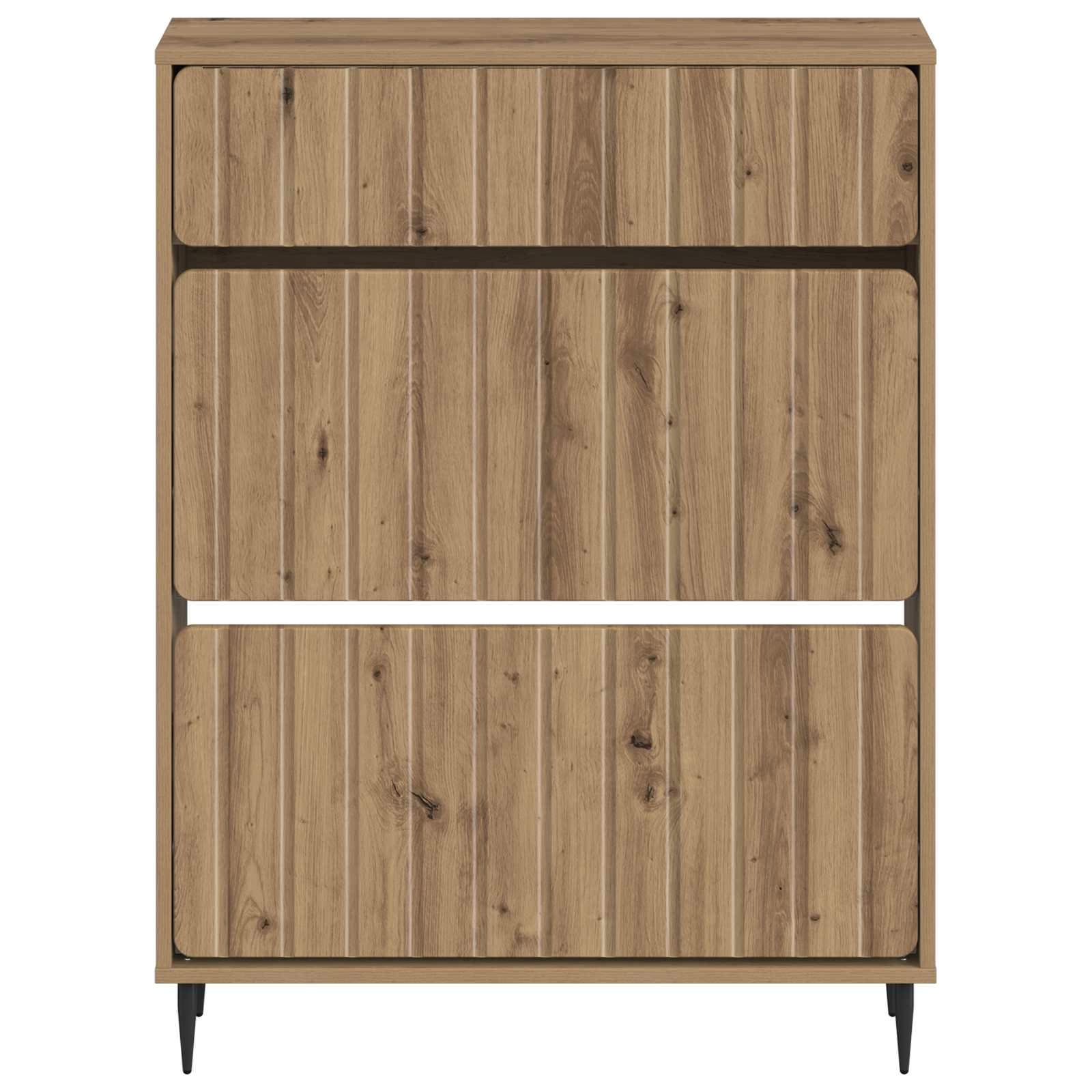 vidaXL Szafka na buty ZWOLLE 78 x 24 x 103 cm Drewno inżynieryjne