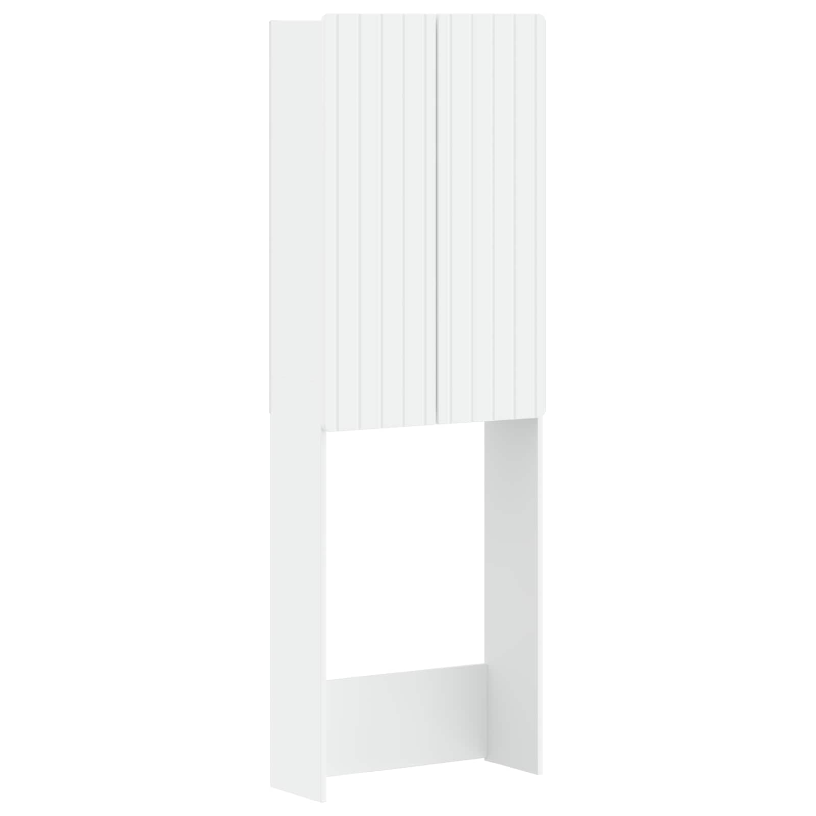 vidaXL Szafka toaletowa ZWOLLE Biały 66 x 25,5 x 190 cm