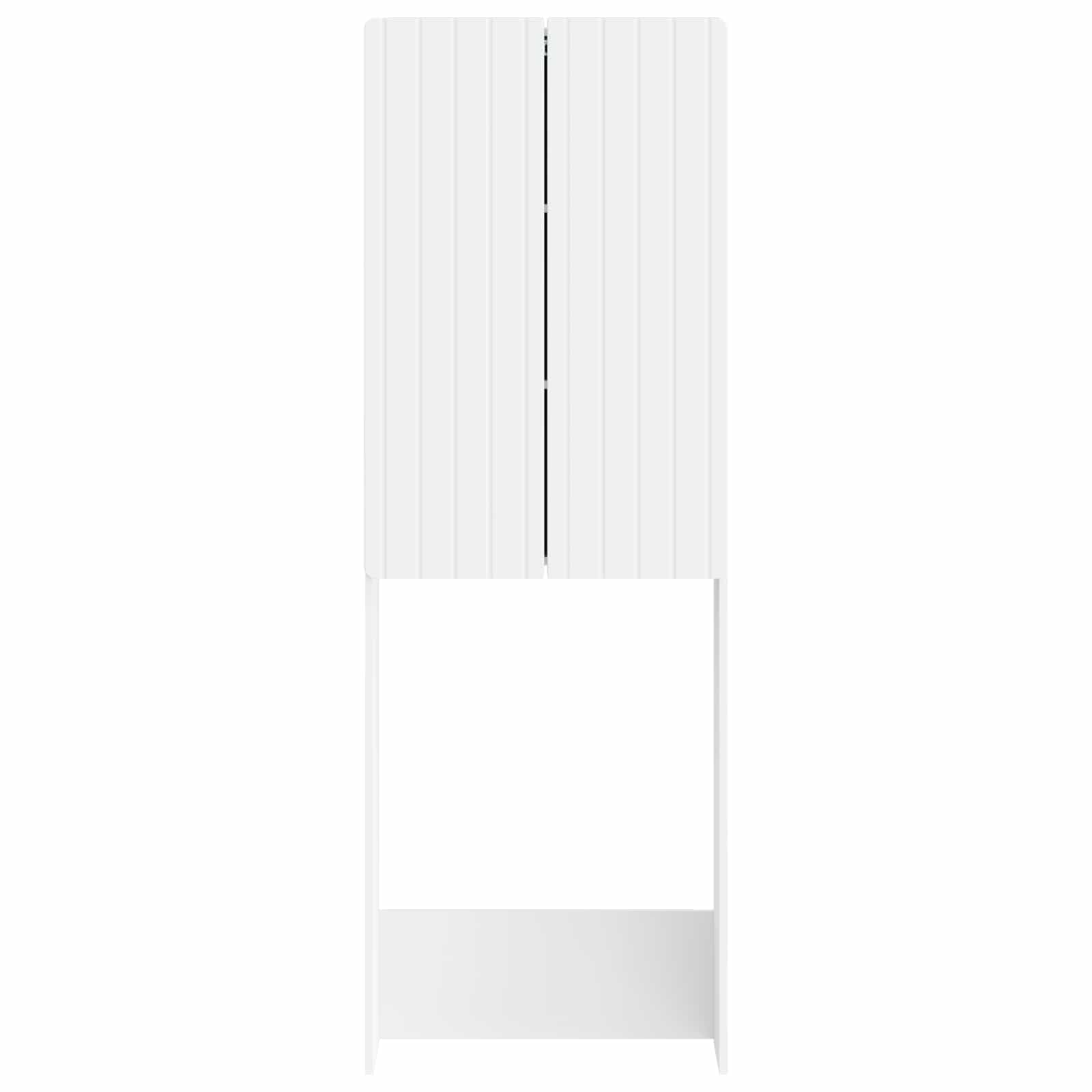 vidaXL Szafka toaletowa ZWOLLE Biały 66 x 25,5 x 190 cm