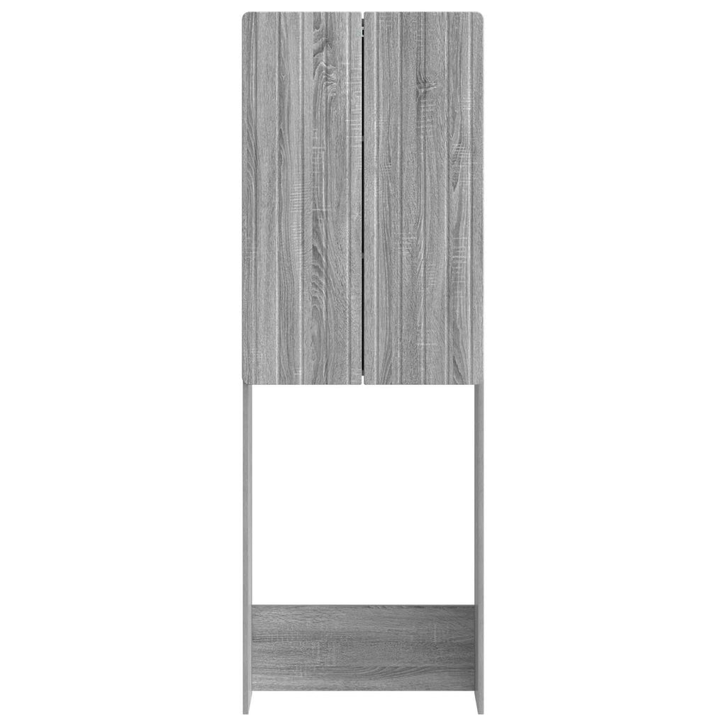 vidaXL Szafka toaletowa ZWOLLE Szary Sonoma 66 x 25,5 x 190 cm