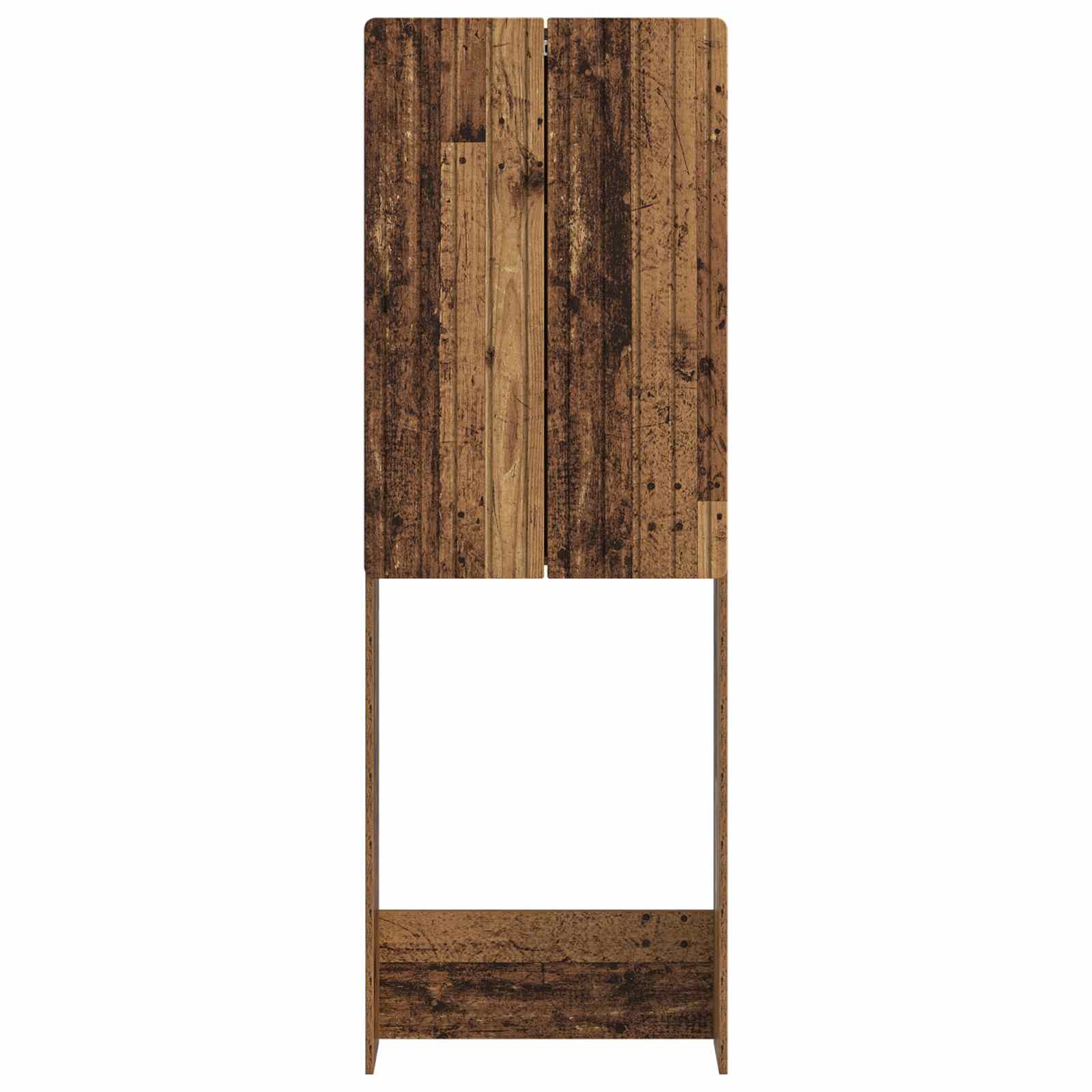 vidaXL Szafka toaletowa ZWOLLE Stare drewno 66 x 25,5 x 190 cm