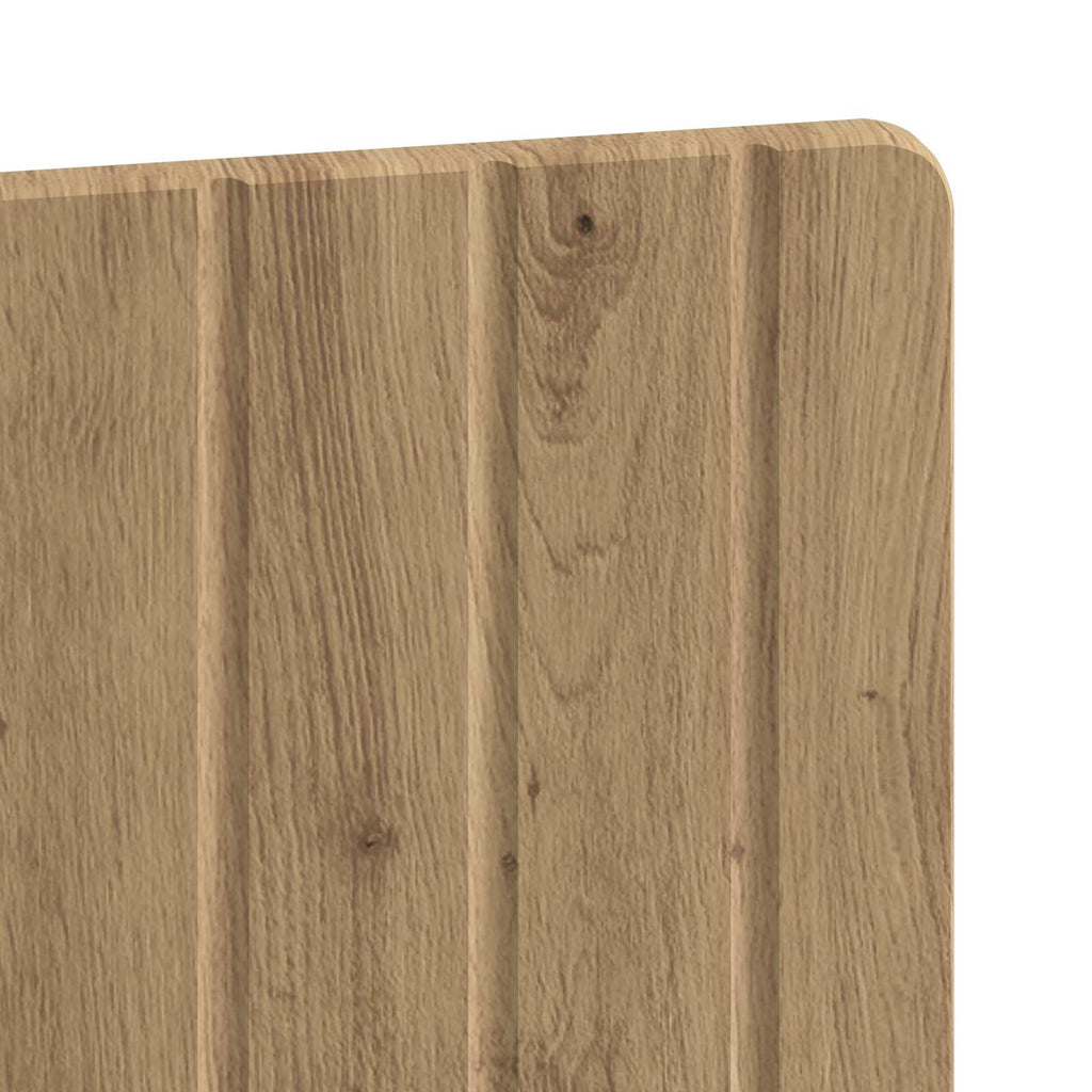 vidaXL Zagłówek montowany na ścianie ZWOLLE Dąb artisan