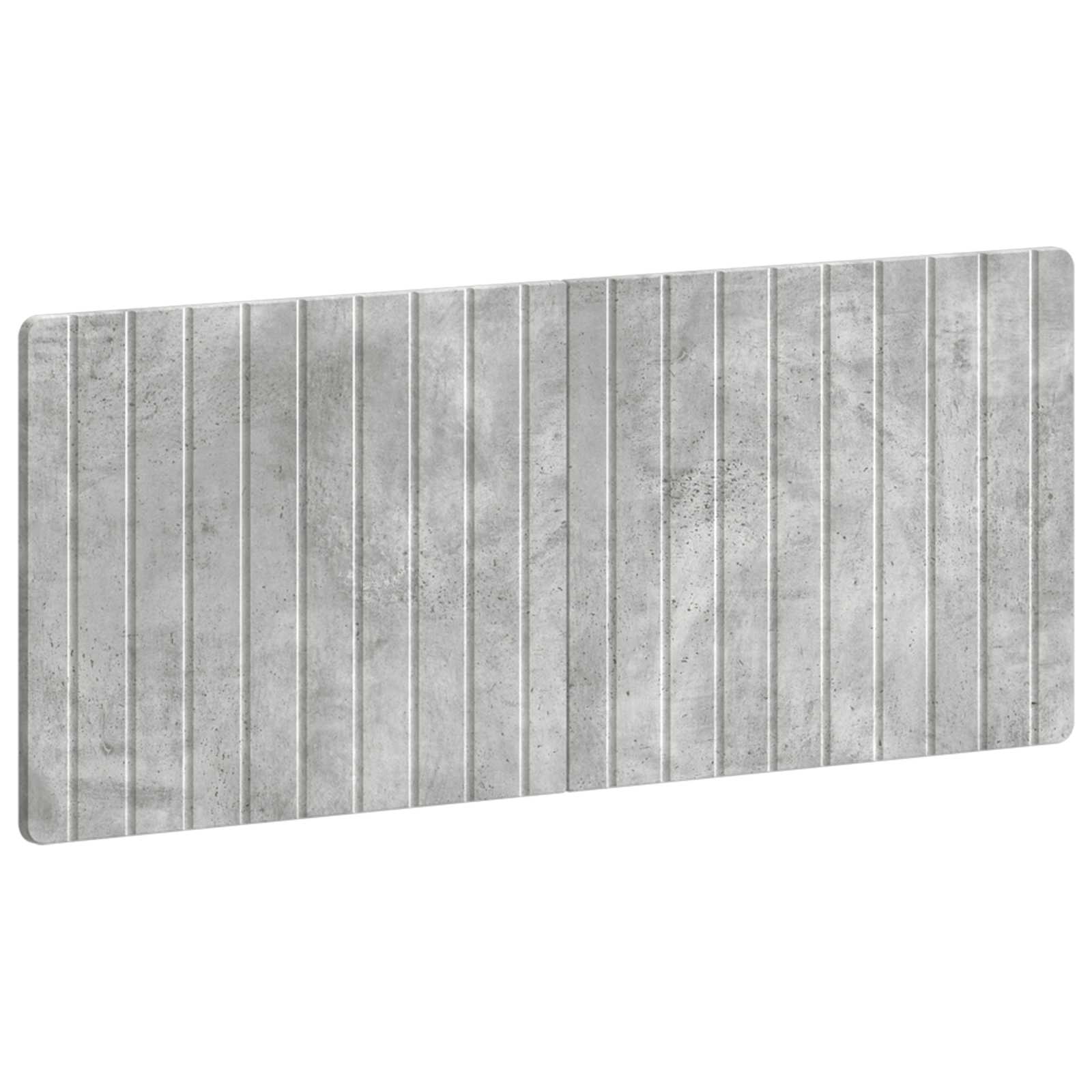 vidaXL Zagłówek montowany na ścianie ZWOLLE Betonowy szary