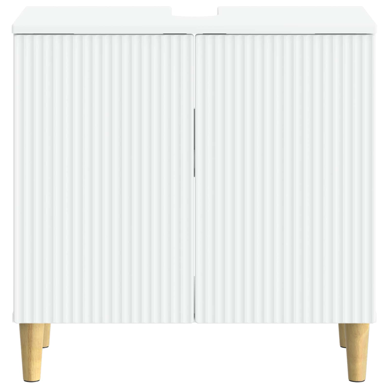 vidaXL Szafka pod umywalkę ARNHEM Biały 59,5 x 31,5 x 59 cm