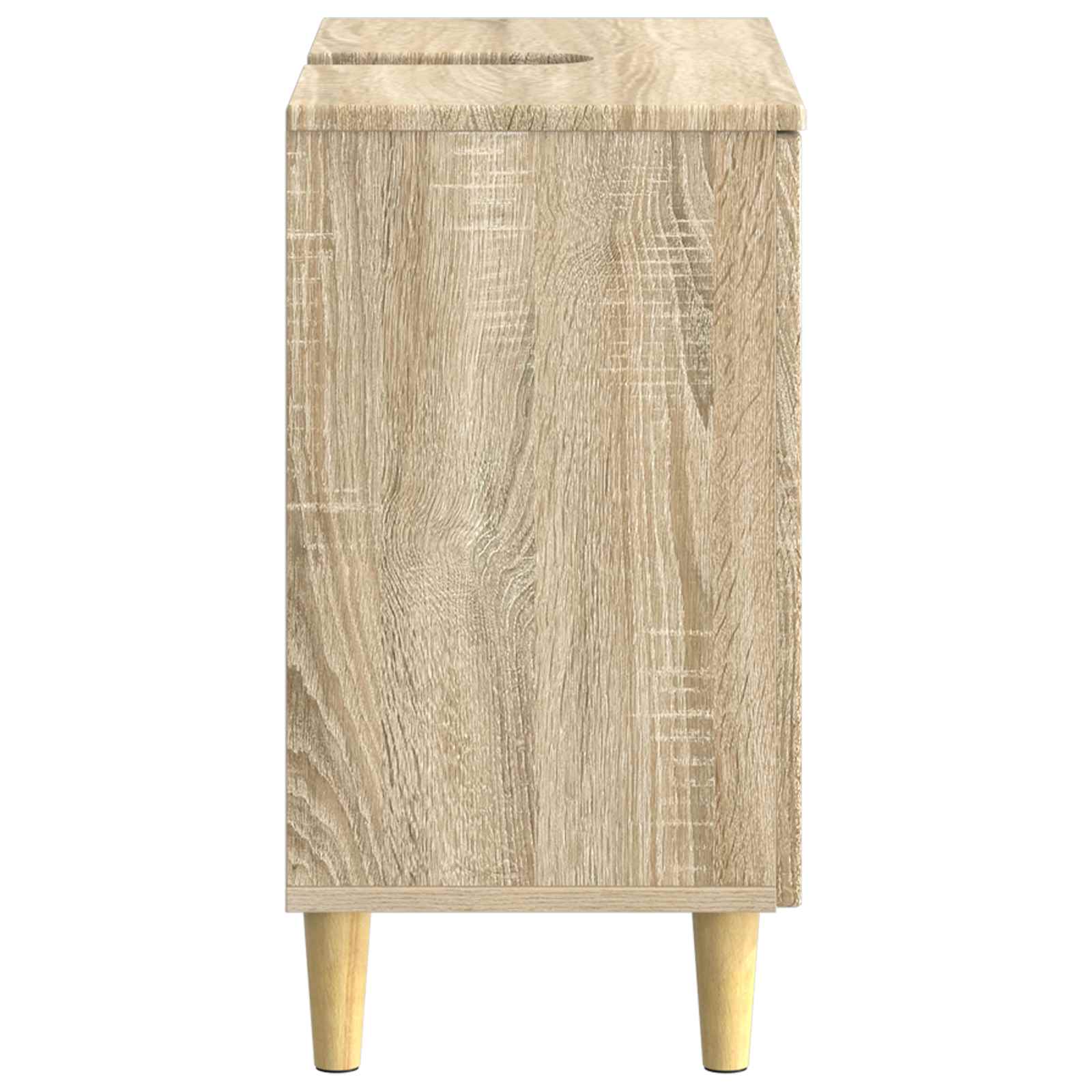 vidaXL Szafka pod umywalkę ARNHEM dąb Sonoma 59,5 x 31,5 x 59 cm