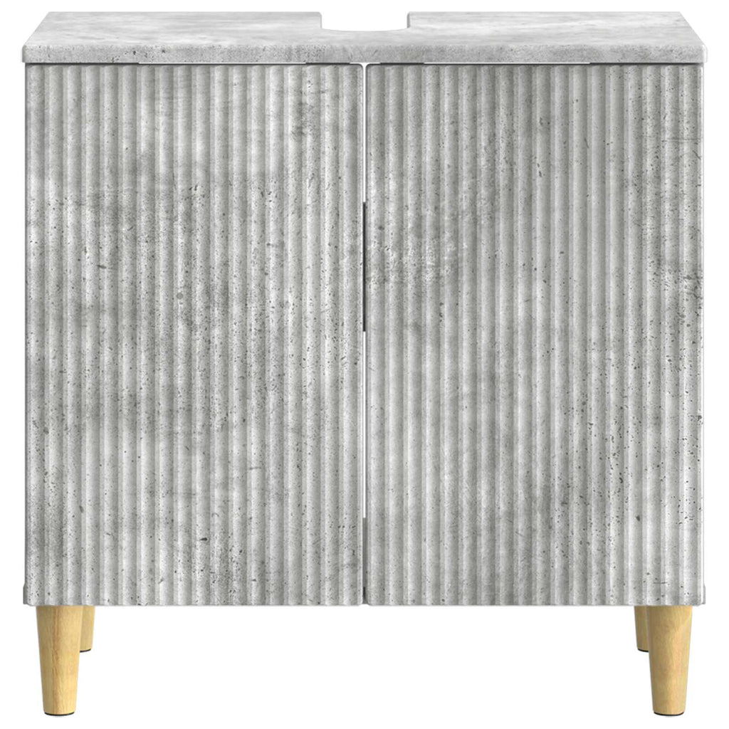 vidaXL Szafka pod umywalkę ARNHEM Betonowy szary 59,5 x 31,5 x 59 cm