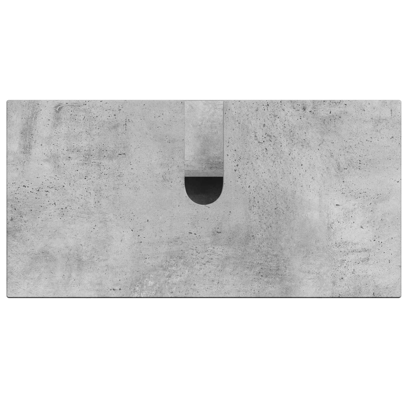 vidaXL Szafka pod umywalkę ARNHEM Betonowy szary 59,5 x 31,5 x 59 cm