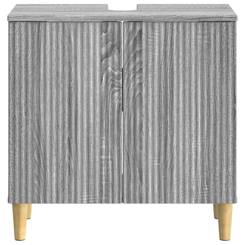 vidaXL Szafka pod umywalkę ARNHEM Szary Sonoma 59,5 x 31,5 x 59 cm