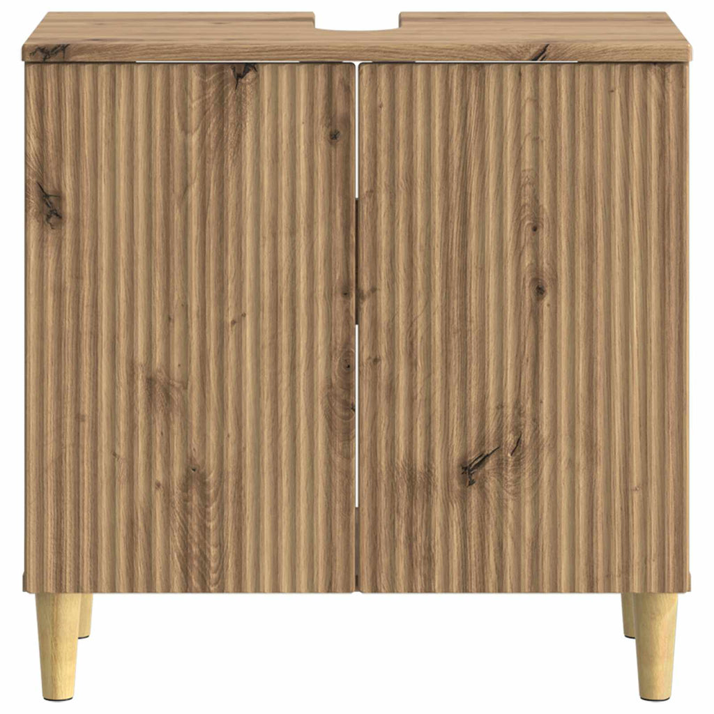 vidaXL Szafka pod umywalkę ARNHEM Dąb artisan 59,5 x 31,5 x 59 cm