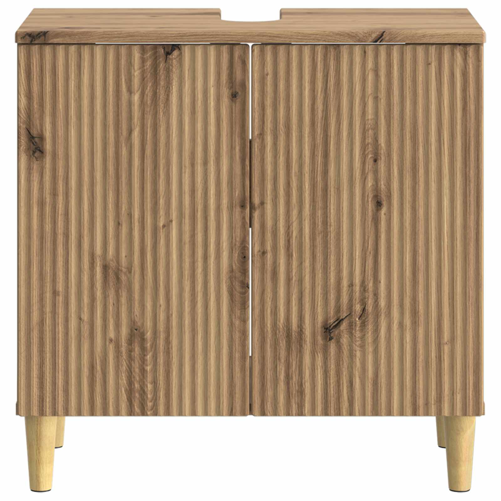 vidaXL Szafka pod umywalkę ARNHEM Dąb artisan 59,5 x 31,5 x 59 cm