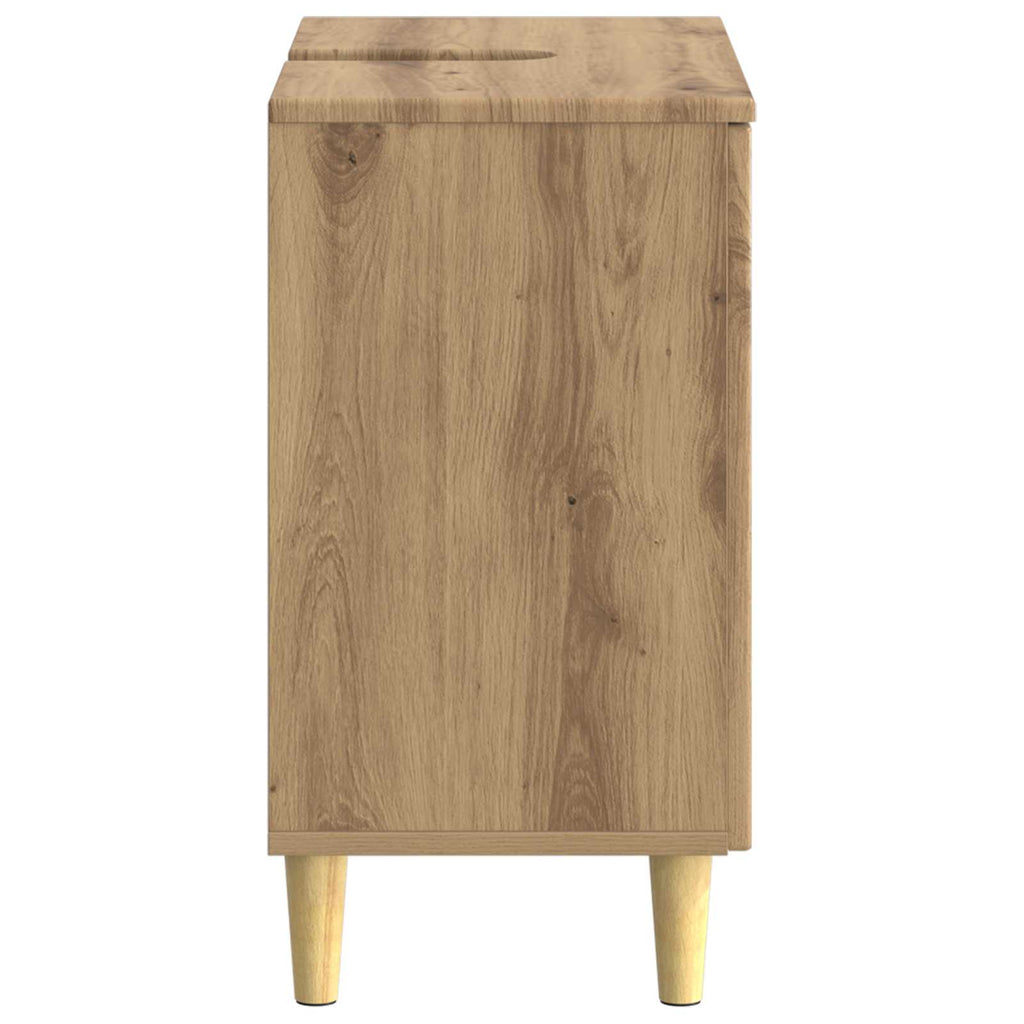 vidaXL Szafka pod umywalkę ARNHEM Dąb artisan 59,5 x 31,5 x 59 cm