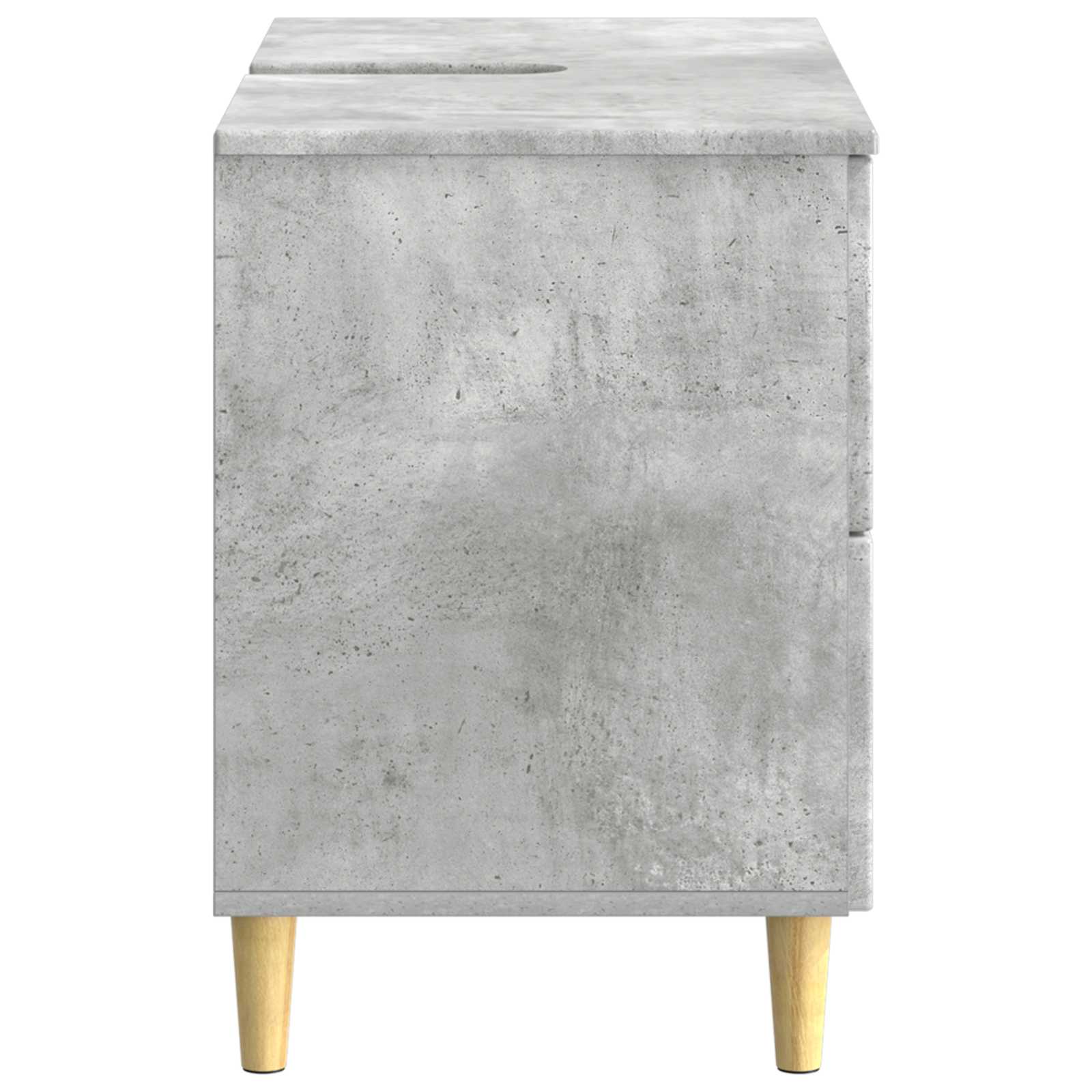 vidaXL Szafka pod umywalkę ARNHEM Betonowy szary 82 x 41 x 59 cm