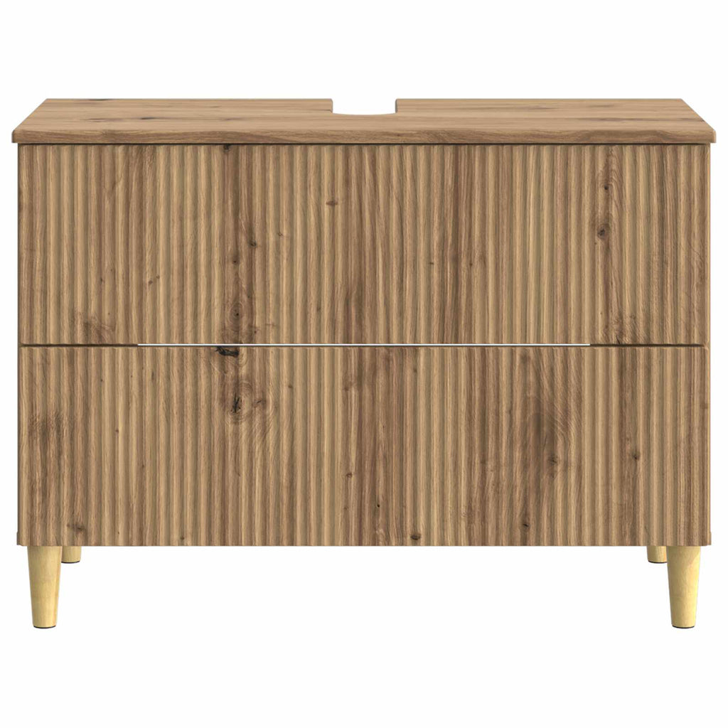 vidaXL Szafka pod umywalkę ARNHEM Dąb artisan 82 x 41 x 59 cm