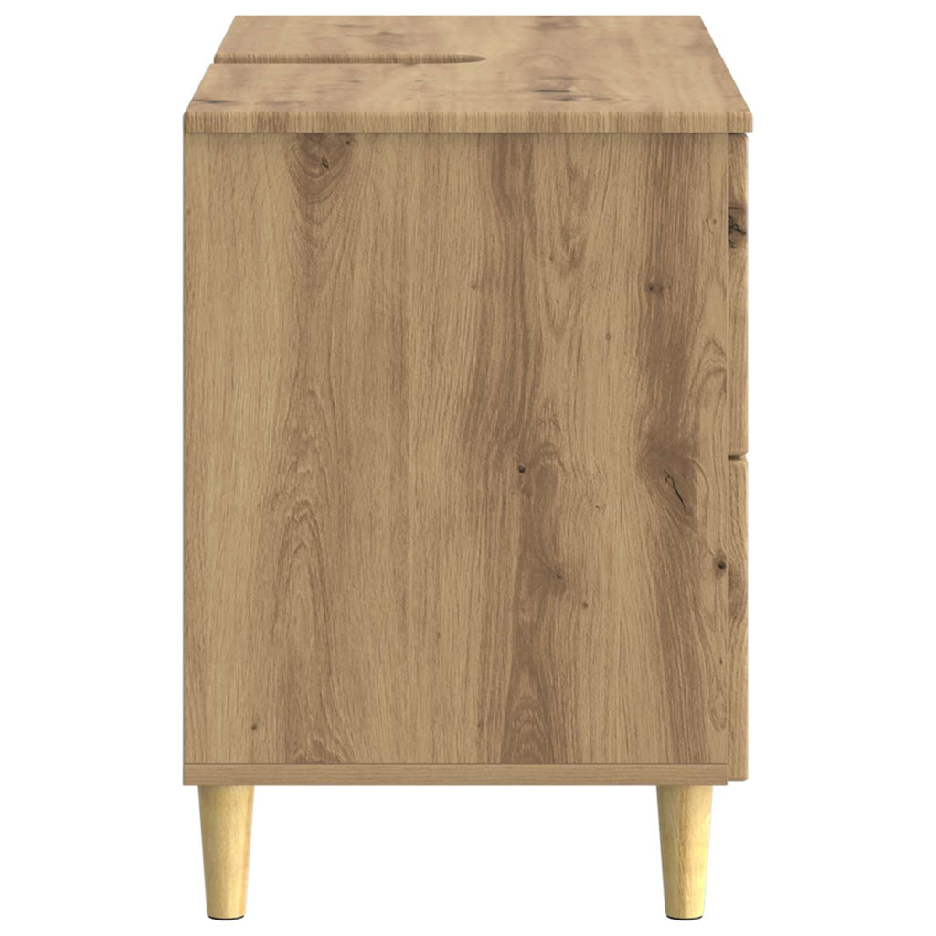 vidaXL Szafka pod umywalkę ARNHEM Dąb artisan 82 x 41 x 59 cm