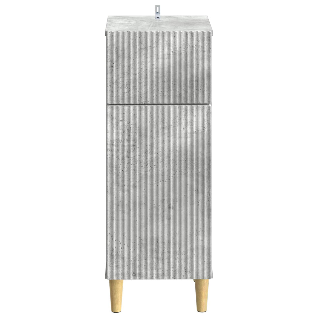 vidaXL Szafka Łazienkowa ARNHEM Betonowy szary 30 x 31 x 80 cm