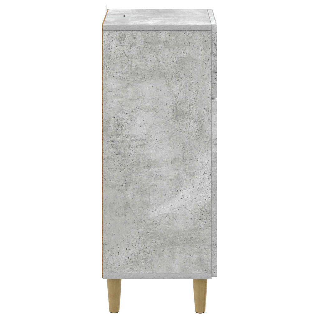 vidaXL Szafka Łazienkowa ARNHEM Betonowy szary 30 x 31 x 80 cm
