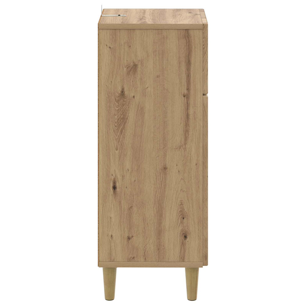 vidaXL Szafka Łazienkowa ARNHEM Dąb artisan 30 x 31 x 80 cm