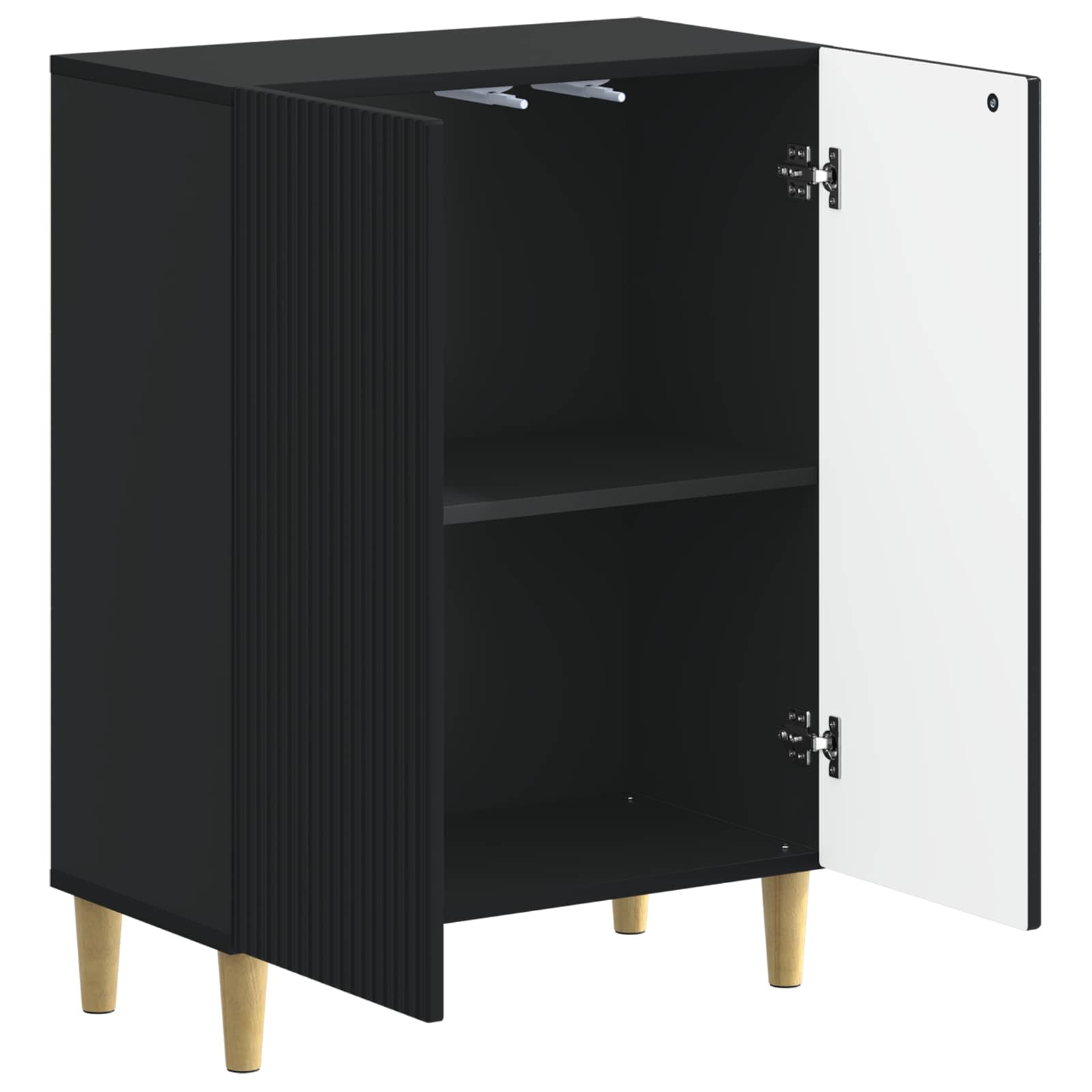 vidaXL Szafka Łazienkowa ARNHEM Czarny 59,5 x 31 x 80 cm