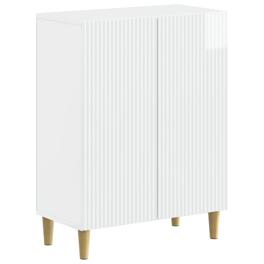 vidaXL Szafka Łazienkowa ARNHEM Biały wysoki połysk 59,5 x 31 x 80 cm
