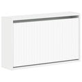 vidaXL Wisząca szafka na buty ARNHEM 71 x 17 x 43 cm Biały