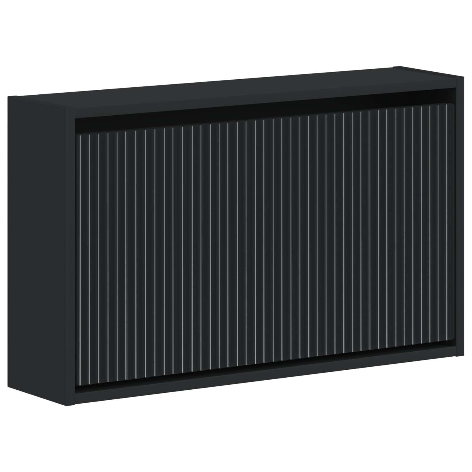 vidaXL Wisząca szafka na buty ARNHEM 71 x 17 x 43 cm Czarny