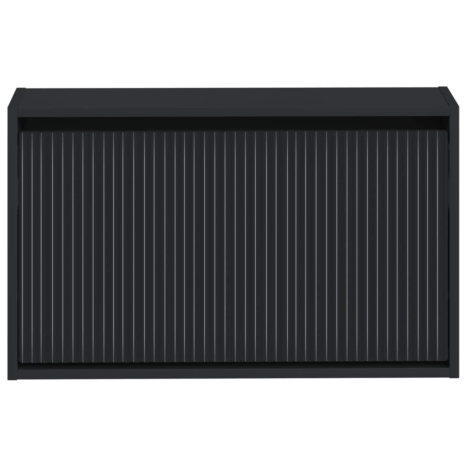 vidaXL Wisząca szafka na buty ARNHEM 71 x 17 x 43 cm Czarny