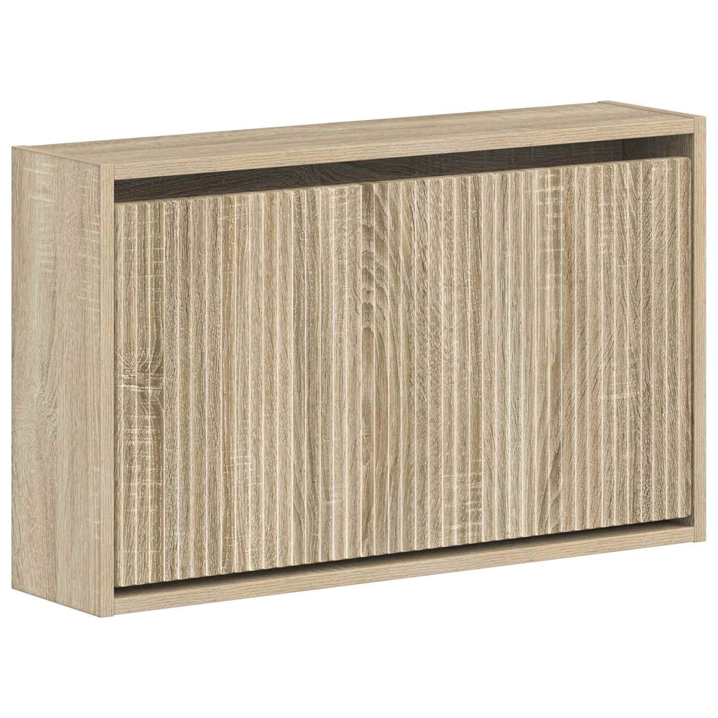 vidaXL Wisząca szafka na buty ARNHEM 71 x 17 x 43 cm dąb Sonoma