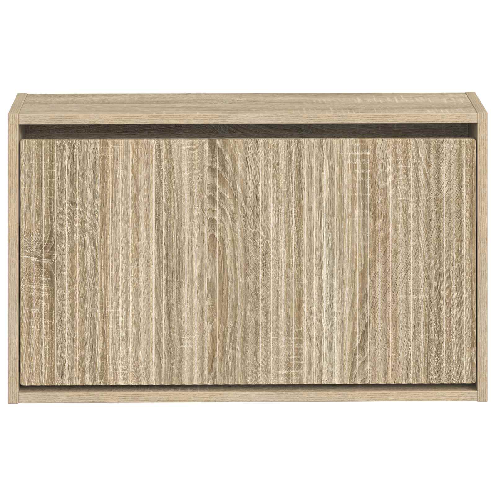 vidaXL Wisząca szafka na buty ARNHEM 71 x 17 x 43 cm dąb Sonoma