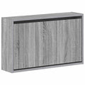 vidaXL Wisząca szafka na buty ARNHEM 71 x 17 x 43 cm Szary Sonoma