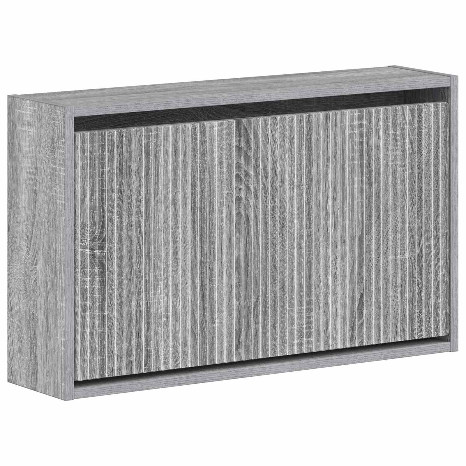 vidaXL Wisząca szafka na buty ARNHEM 71 x 17 x 43 cm Szary Sonoma