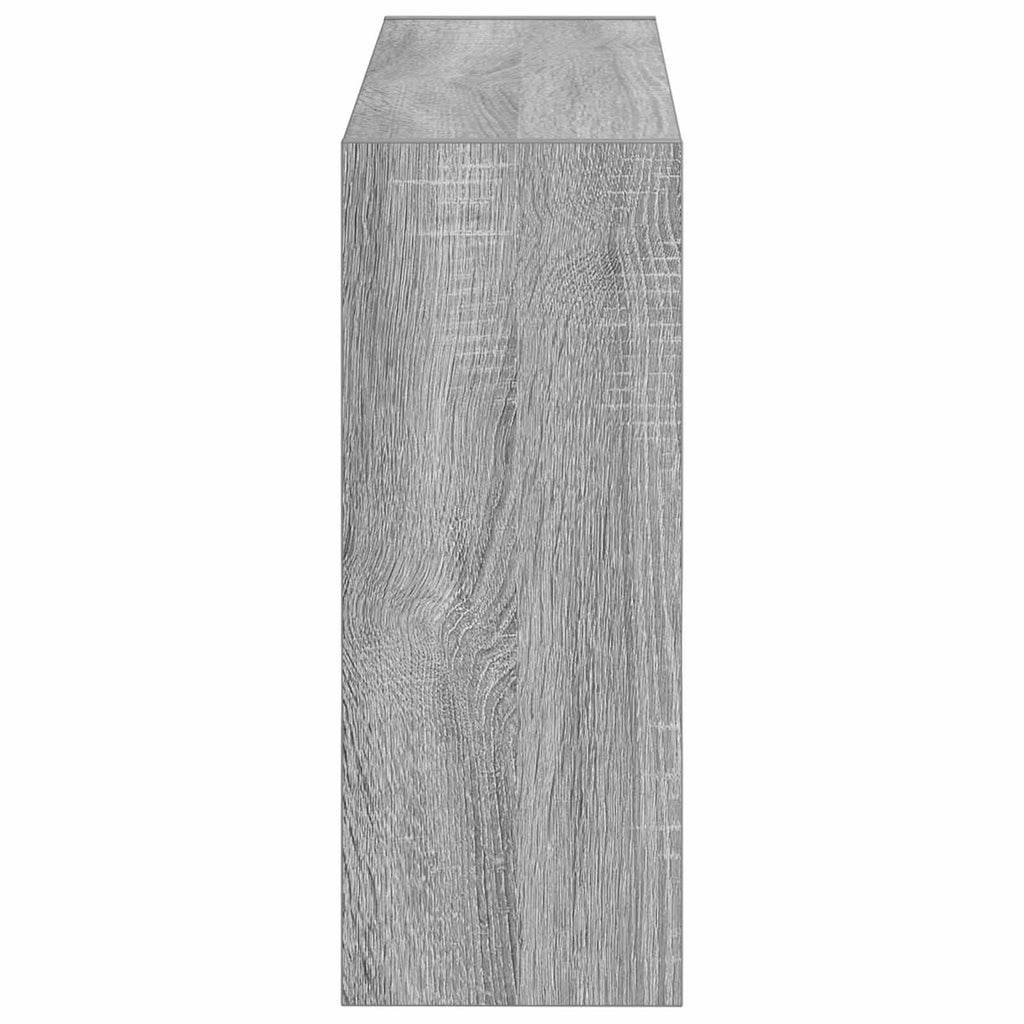 vidaXL Wisząca szafka na buty ARNHEM 71 x 17 x 43 cm Szary Sonoma