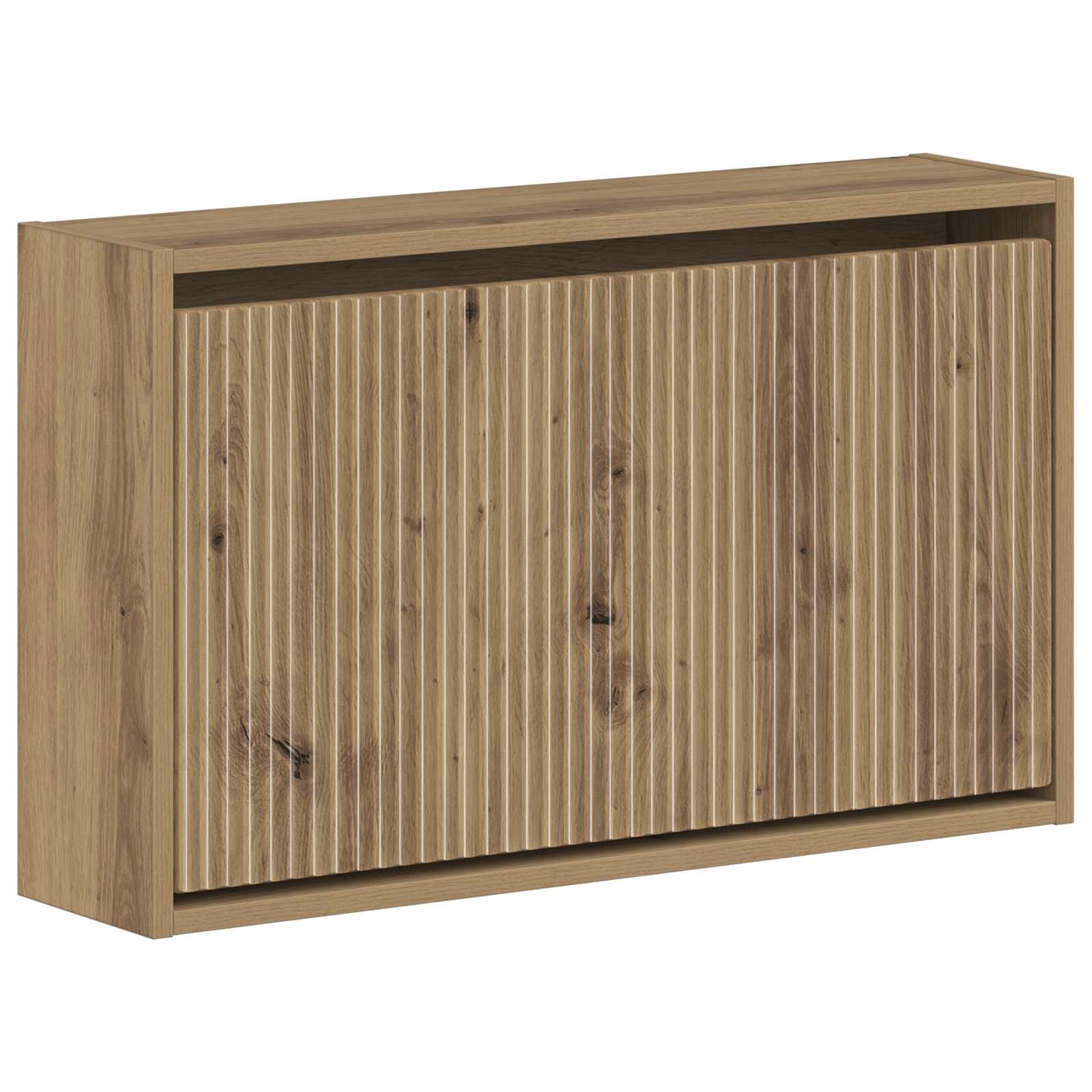vidaXL Wisząca szafka na buty ARNHEM 71 x 17 x 43 cm Dąb artisan