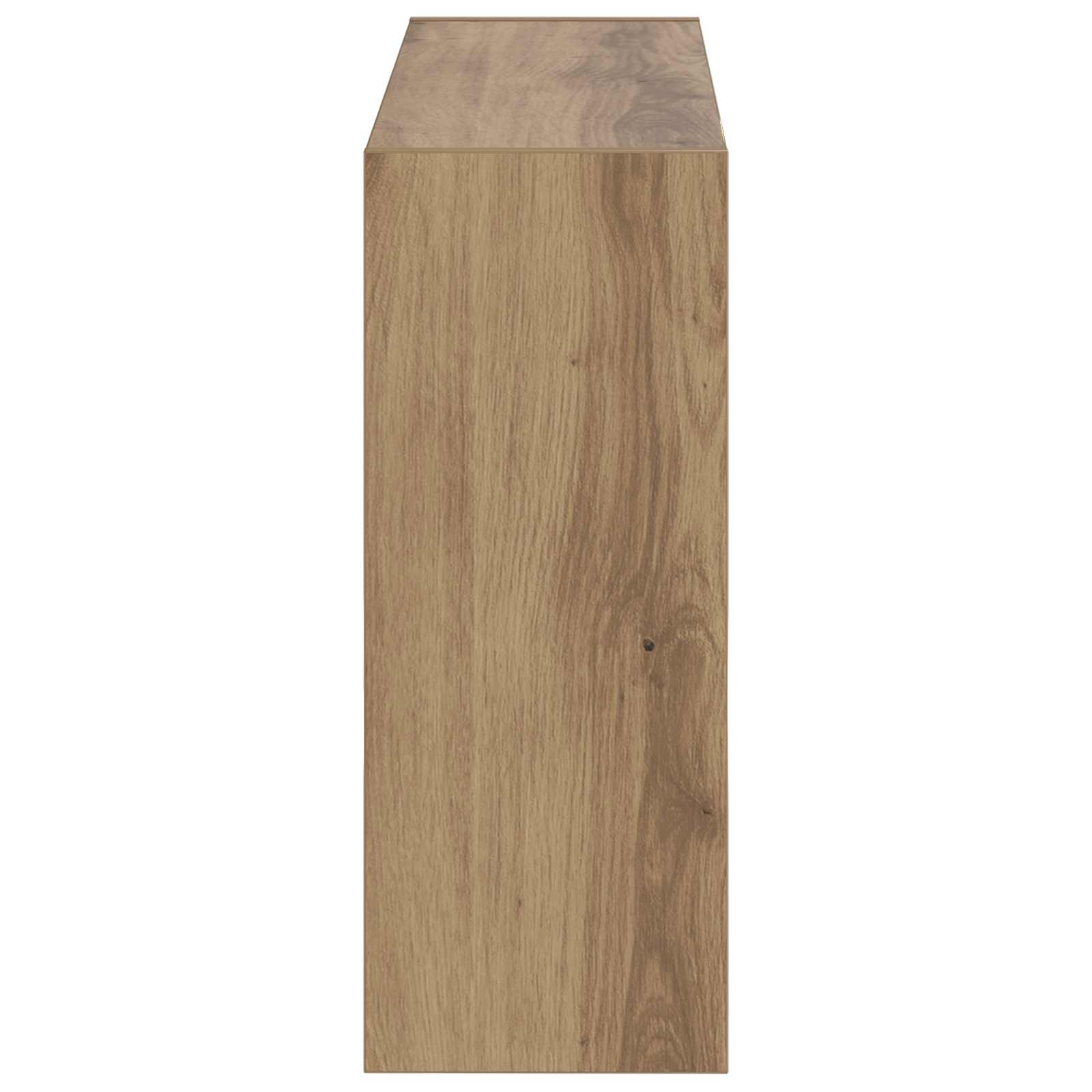 vidaXL Wisząca szafka na buty ARNHEM 71 x 17 x 43 cm Dąb artisan