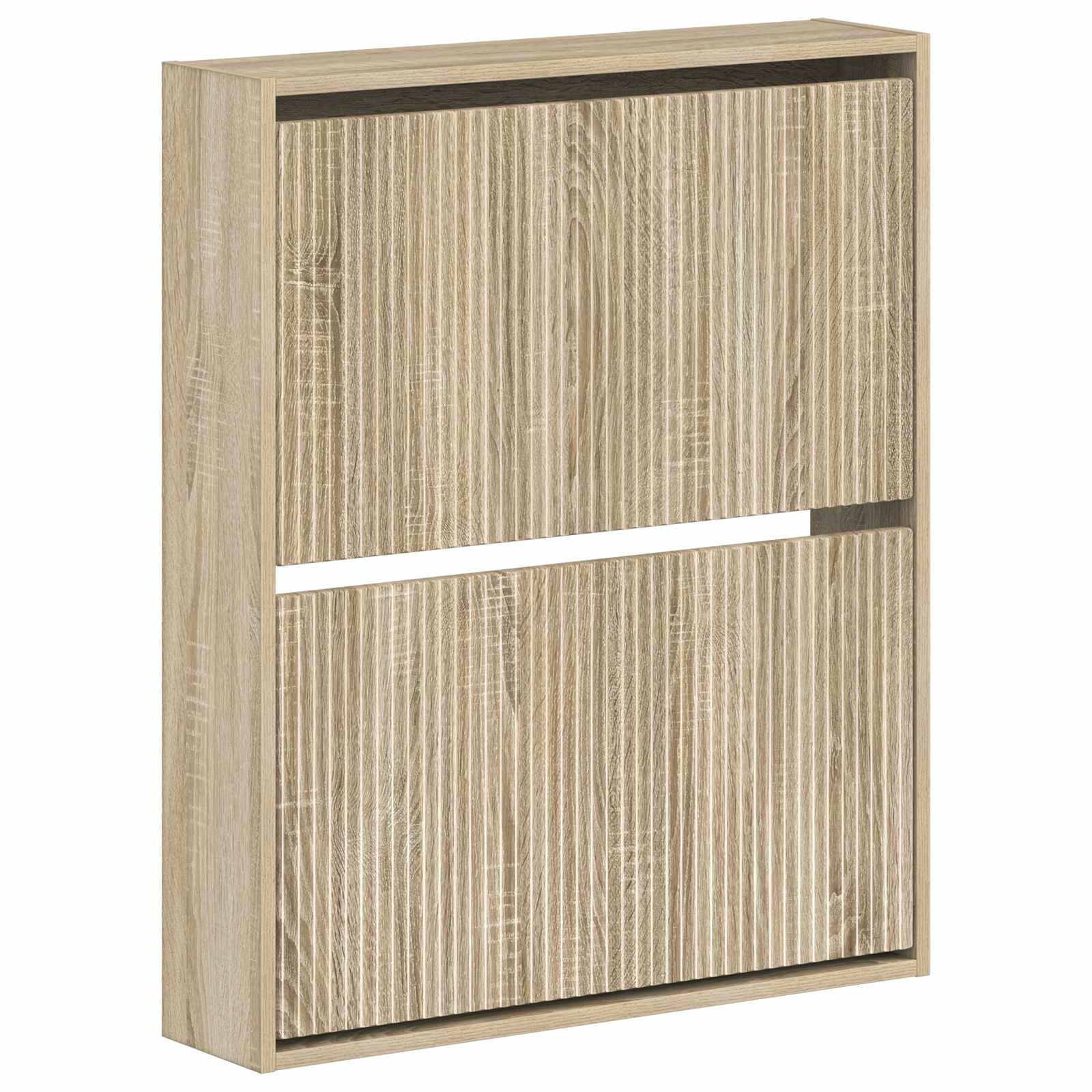 vidaXL Wisząca szafka na buty ARNHEM 71 x 17 x 86 cm dąb Sonoma