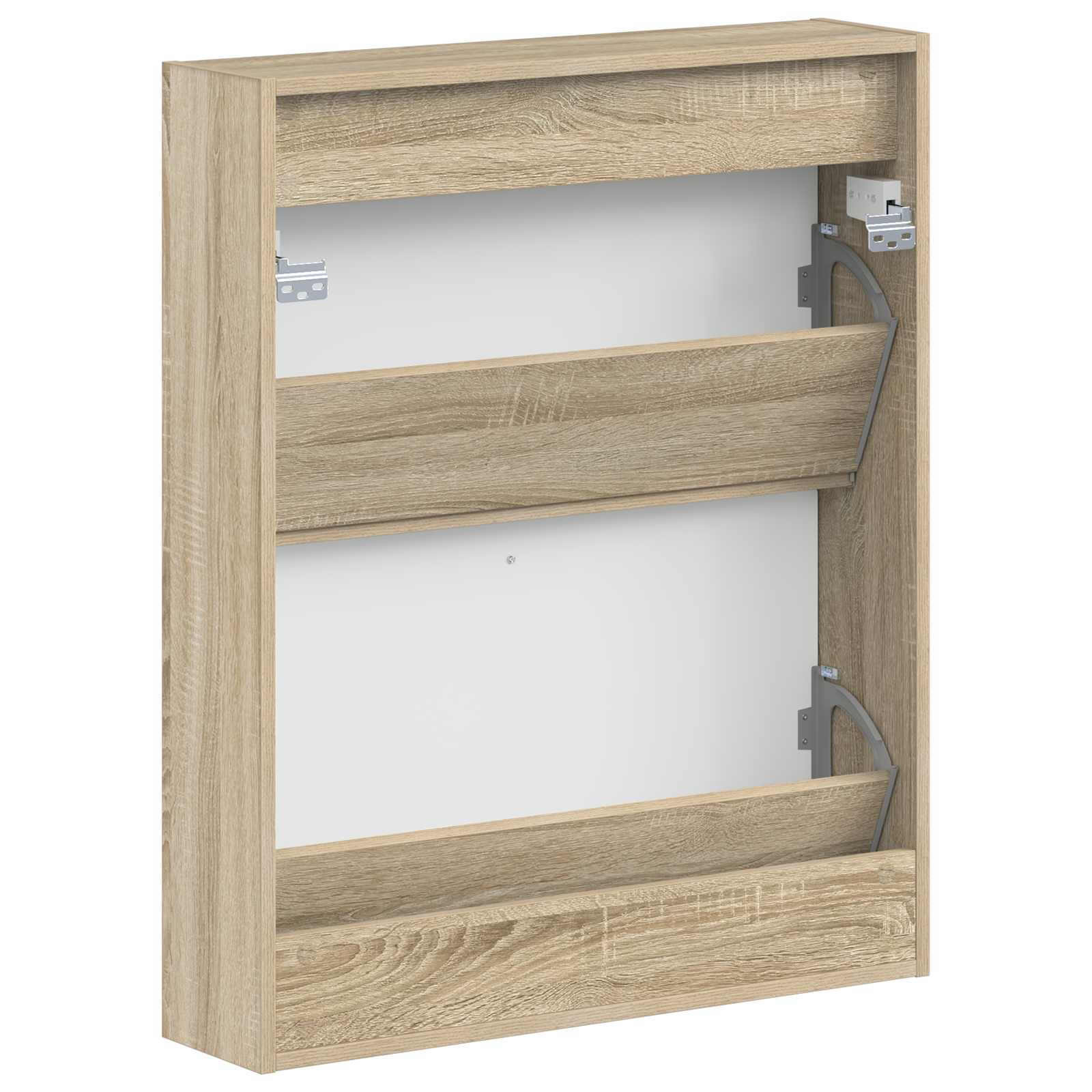 vidaXL Wisząca szafka na buty ARNHEM 71 x 17 x 86 cm dąb Sonoma