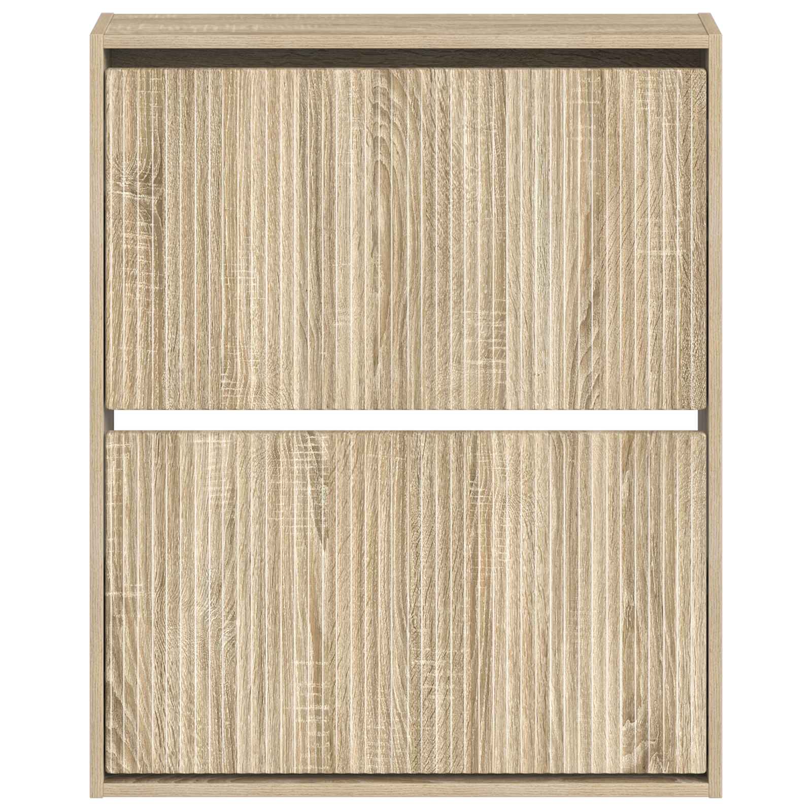 vidaXL Wisząca szafka na buty ARNHEM 71 x 17 x 86 cm dąb Sonoma