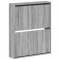 vidaXL Wisząca szafka na buty ARNHEM 71 x 17 x 86 cm Szary Sonoma