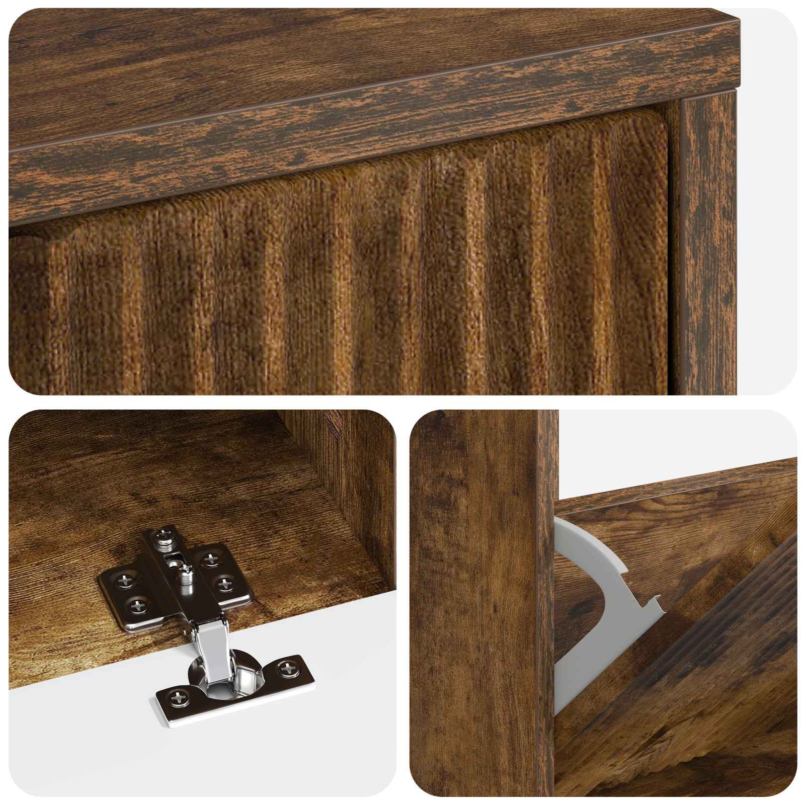 vidaXL Szafka na buty ARNHEM 78 x 24 x 103 cm Drewno inżynieryjne