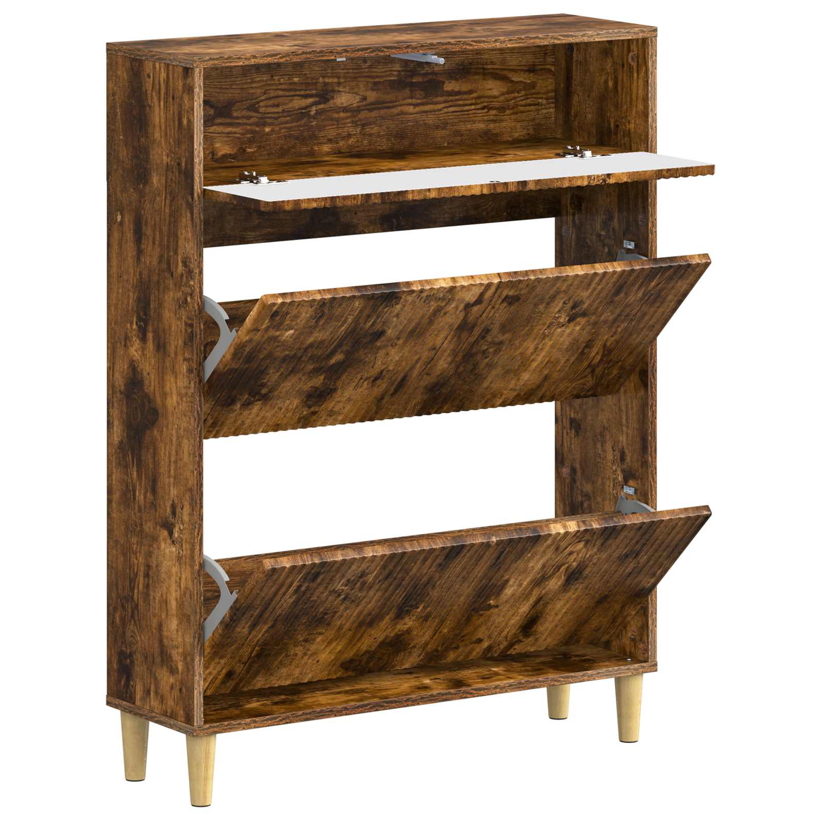 vidaXL Szafka na buty ARNHEM 78 x 24 x 103 cm Drewno inżynieryjne