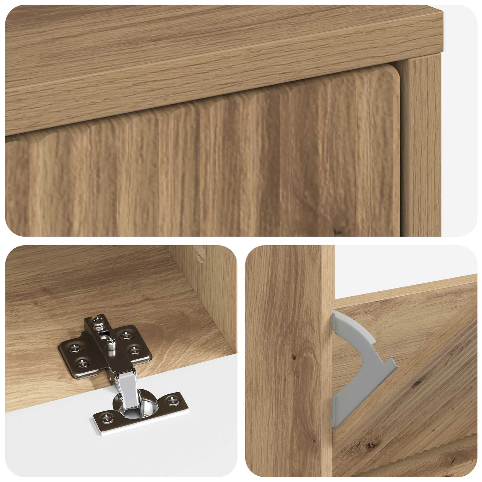 vidaXL Szafka na buty ARNHEM 78 x 24 x 103 cm Drewno inżynieryjne