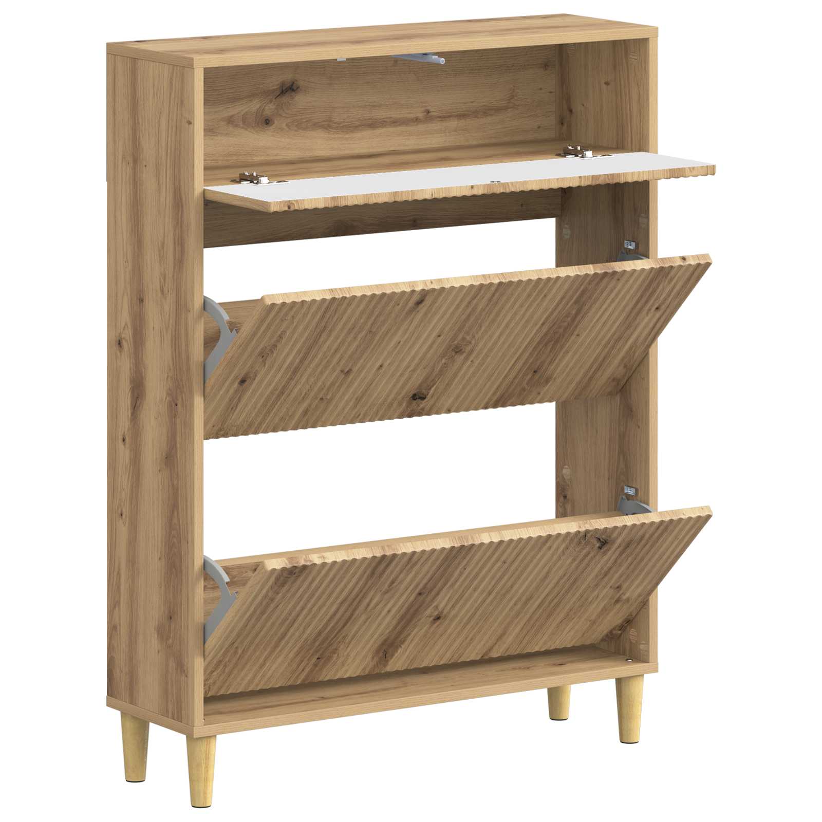 vidaXL Szafka na buty ARNHEM 78 x 24 x 103 cm Drewno inżynieryjne