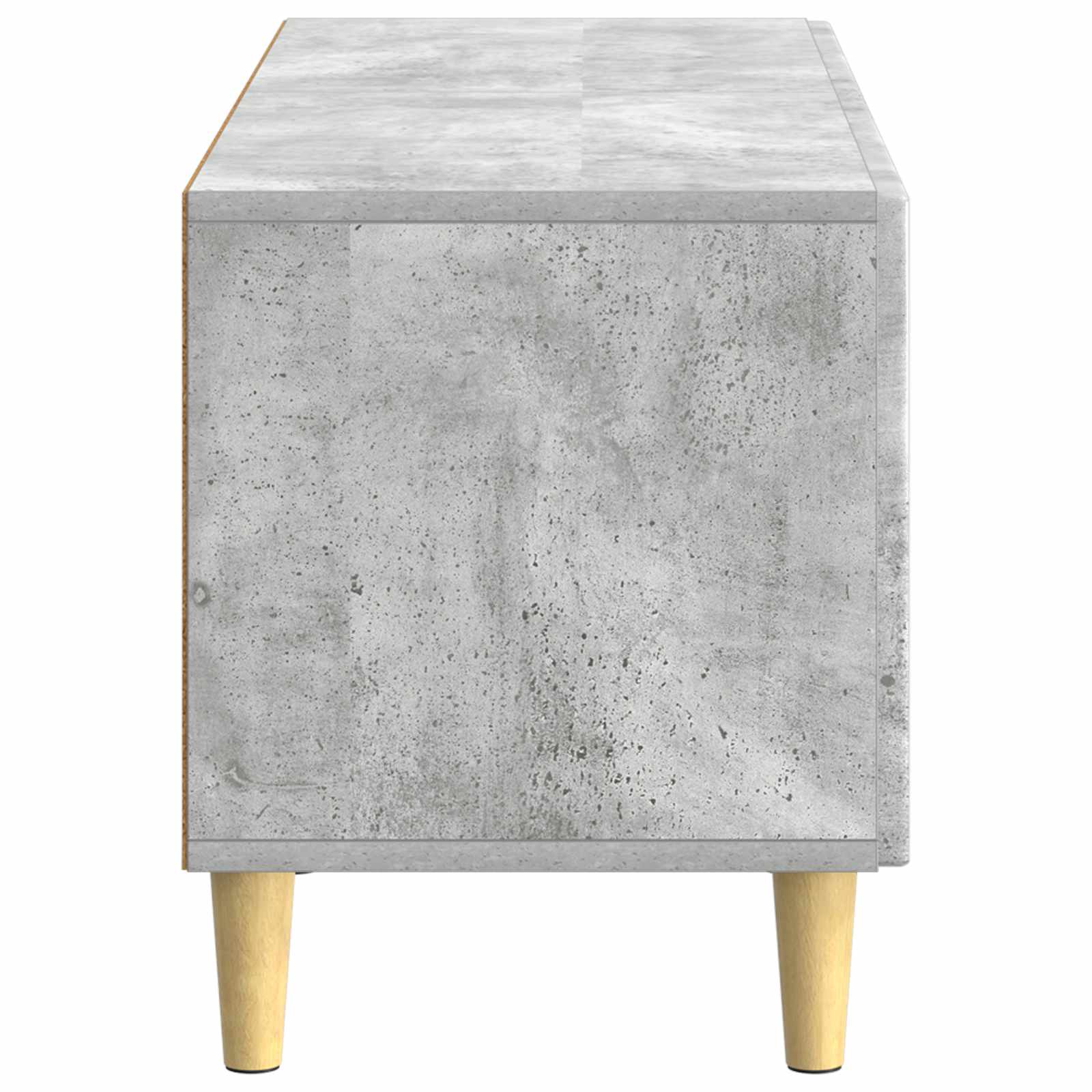vidaXL Szafka pod telewizor Betonowy szary Drewno inżynieryjne